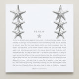 Bryan Anthonys Silver Renew Statement Earrings On Card