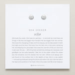 Bryan Anthonys Silver Sea Seeker Stud Earrings On Card