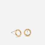 Bryan Anthonys My Circle Stud Earrings Gold
