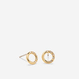 Bryan Anthonys My Circle Stud Earrings Gold