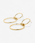 Bryan Anthonys My Circle Statement Earrings Gold