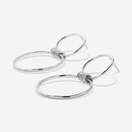 Bryan Anthonys My Circle Statement Earrings Silver