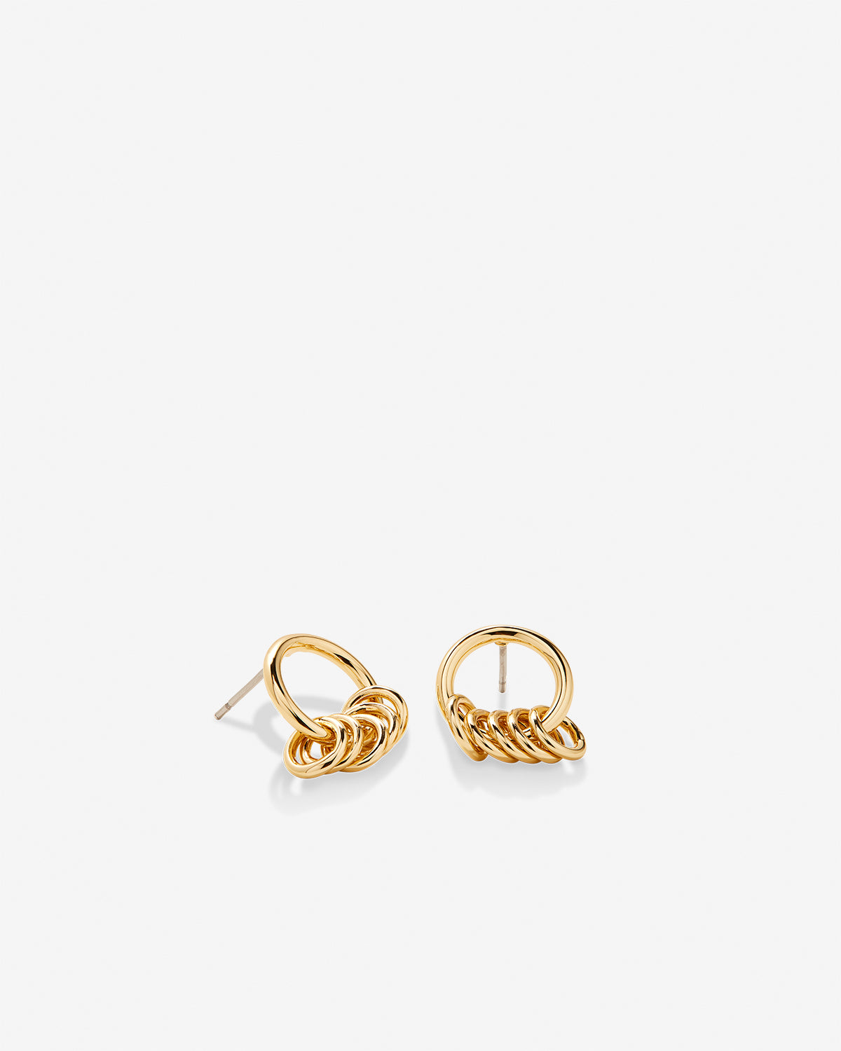 Bryan Anthonys My Circle Drop Earrings Gold