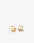 Bryan Anthonys My Circle Drop Earrings Gold