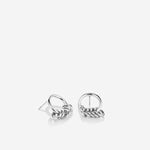 Bryan Anthonys My Circle Drop Earrings Silver
