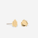Bryan Anthonys Gold Squad Icon Stud Earrings