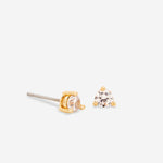 Bryan Anthonys Gold Squad Crystal Stud Earrings