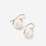 Bryan Anthonys By My Side Pearl Gold Drop Earrings