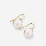 Bryan Anthonys By My Side Pearl Gold Drop Earrings