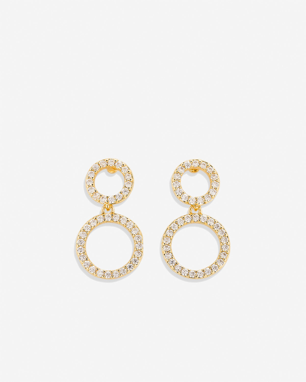 Bryan Anthonys Family Drop Earrings Gold