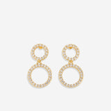 Bryan Anthonys Family Drop Earrings Gold