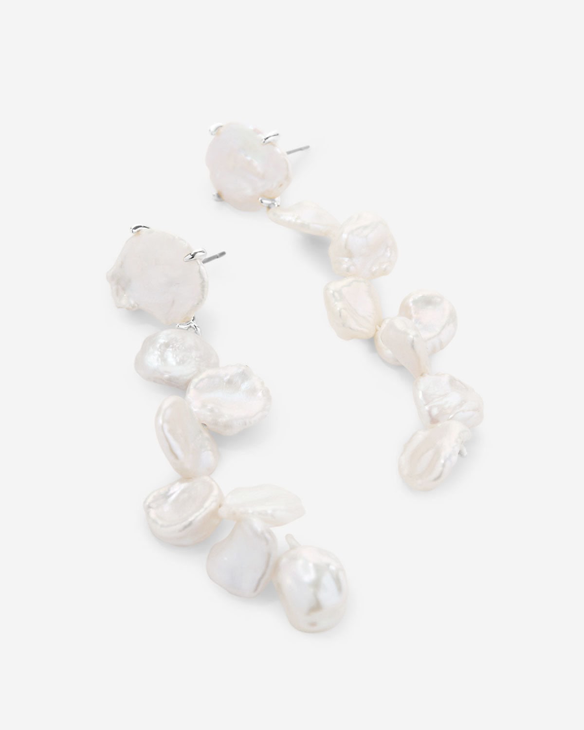 Bryan Anthonys Grit Gold Statement Earrings Silver Marco