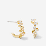 Bryan Anthonys Beautifully Broken Hoop Earrings Macro in Gold