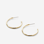 Bryan Anthonys Layers of You Gold Simplicity Midi Hoops Macro