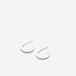 Bryan Anthonys Layers of You Silver Simplicity Pave Hoops Macro