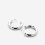 Bryan Anthonys Layers of You Silver Unstoppable Midi Hoops Macro