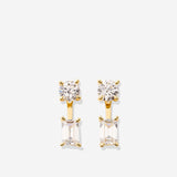 Bryan Anthonys Radiance Collection Emerald Cut Ear Jackets Gold