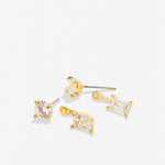 Bryan Anthonys Radiance Collection Emerald Cut Ear Jackets Gold