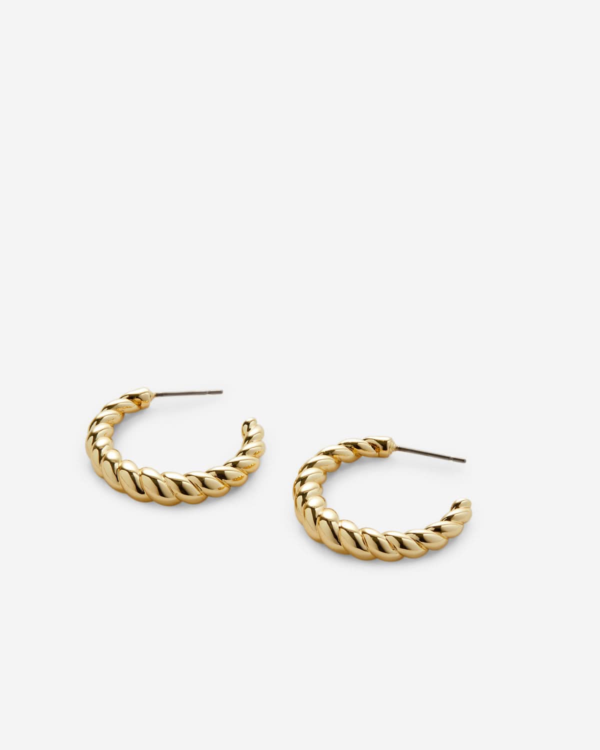 Bryan Anthonys Layers of You Gold Entwined Twisted Hoops Macro