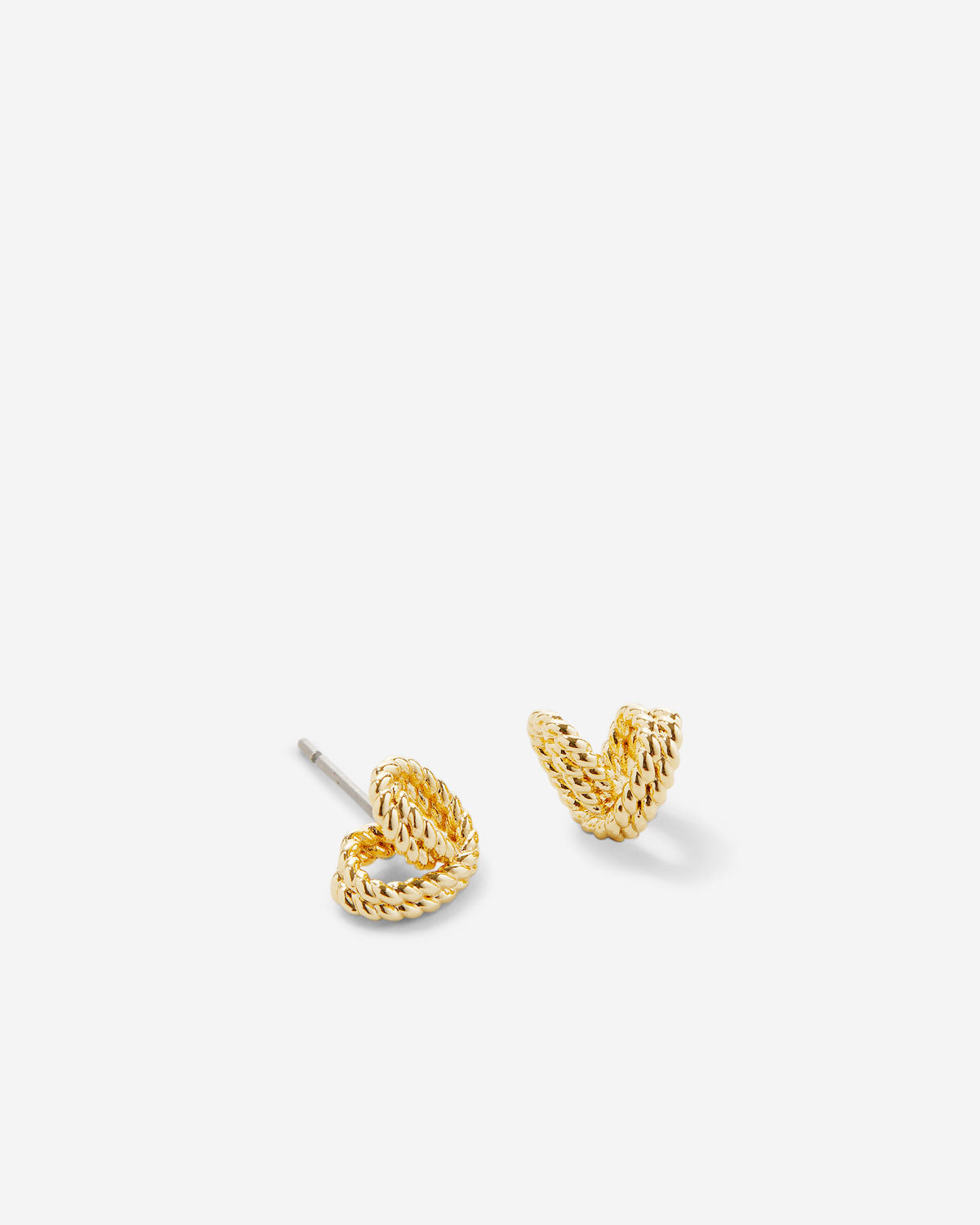 Bryan Anthonys All In Gold Stud Earring Macro