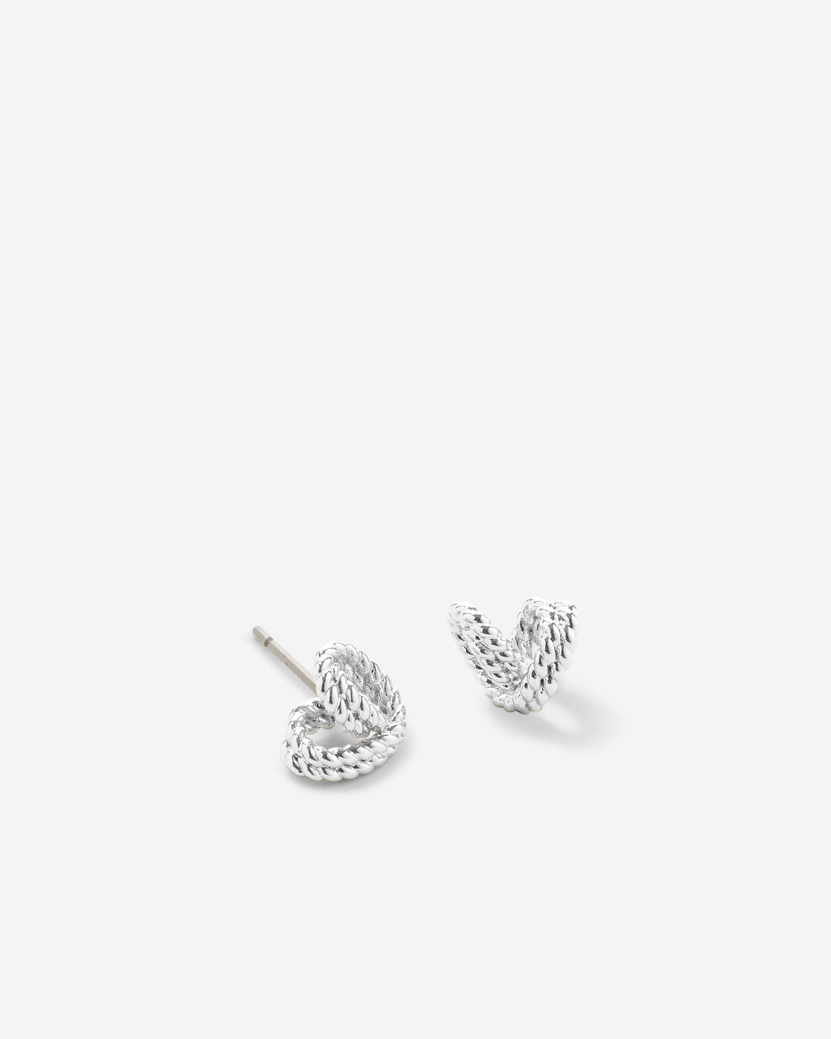 Bryan Anthonys All In Silver Stud Earring Macro