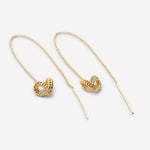 Bryan Anthonys All In Gold Threader Earring Macro