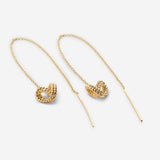 Bryan Anthonys All In Gold Threader Earring Macro