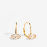 Bryan Anthonys Self Love Marquise Drop Earrings Gold