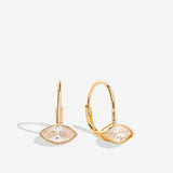 Bryan Anthonys Self Love Marquise Drop Earrings Gold