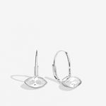 Bryan Anthonys Self Love Marquise Drop Earrings Silver