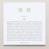 Bryan Anthonys Family Stud Earrings Gold