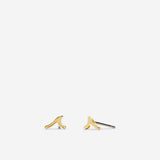 Bryan Anthonys Go With The Waves Gold Stud Earrings Macro