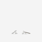 Bryan Anthonys Go With The Waves Silver Stud Earrings Macro