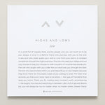 Bryan Anthonys Highs And Lows Silver Stud Earring On Card