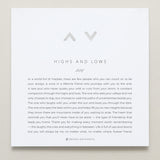 Bryan Anthonys Highs And Lows Silver Stud Earring On Card