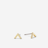 Bryan Anthonys Highs And Lows Gold Stud Earring Macro