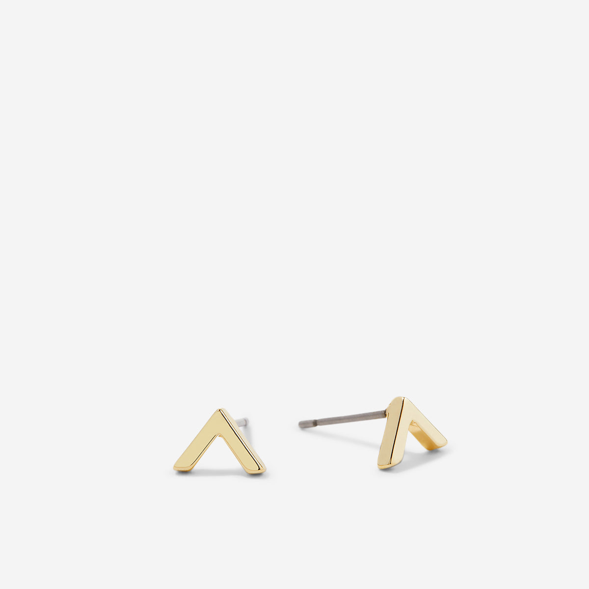 Bryan Anthonys Highs and Lows Friendship Stud Earrings Gold