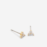 Bryan Anthonys Dainty Stud Earrings Gold