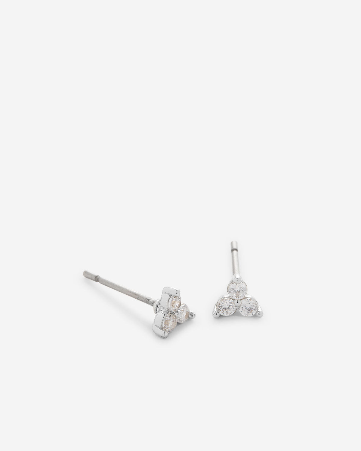 Bryan Anthonys Dainty Stud Earrings Silver