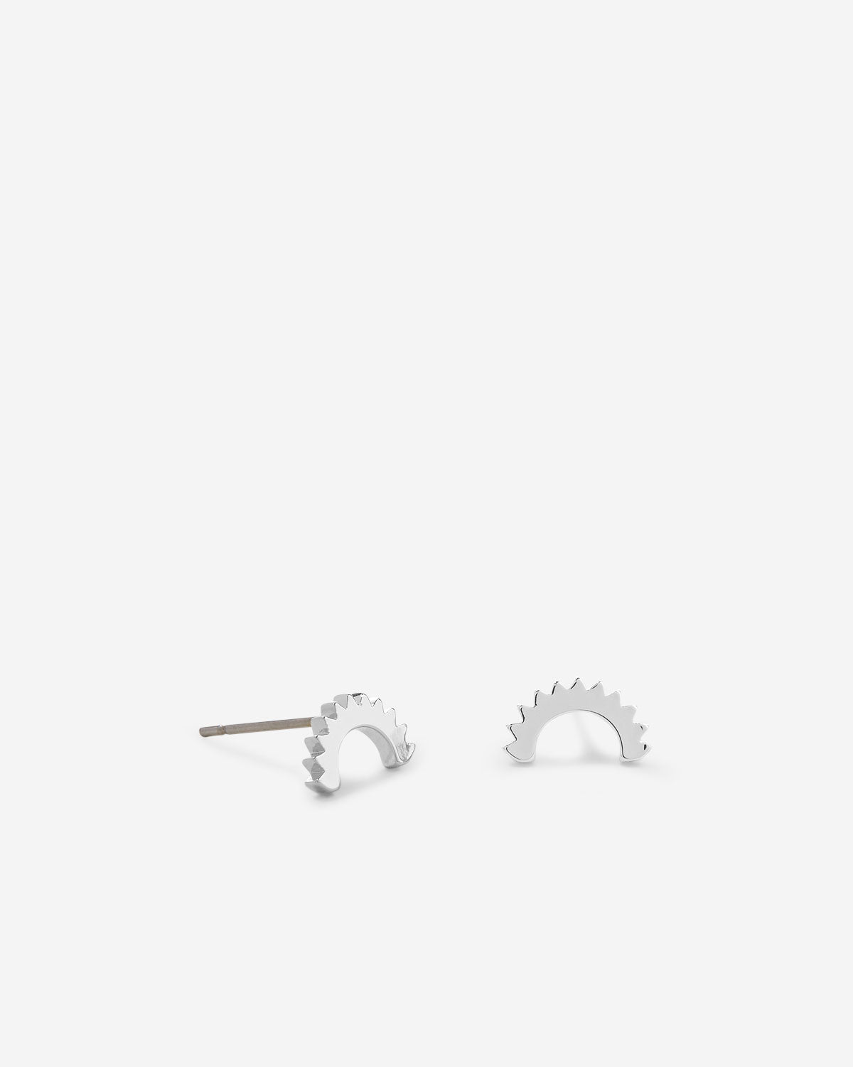 You Are My Sunshine Earrings in silver finish