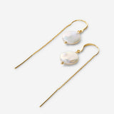 Bryan Anthonys Grit Gold Threader Earrings Macro