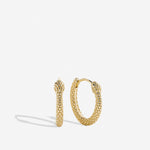 Bryan Anthonys Begin Again Midi Hoops Earrings In Gold