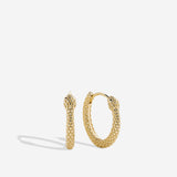 Bryan Anthonys Begin Again Midi Hoops Earrings In Gold