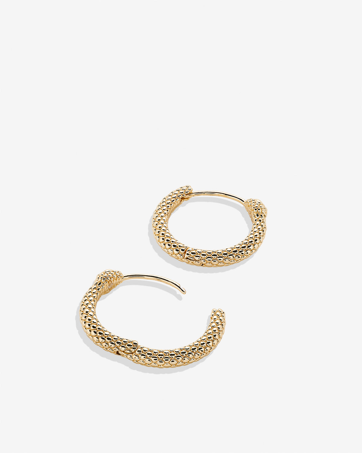 Bryan Anthonys Begin Again Midi Hoops Earrings In Gold