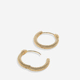 Bryan Anthonys Begin Again Midi Hoops Earrings In Gold