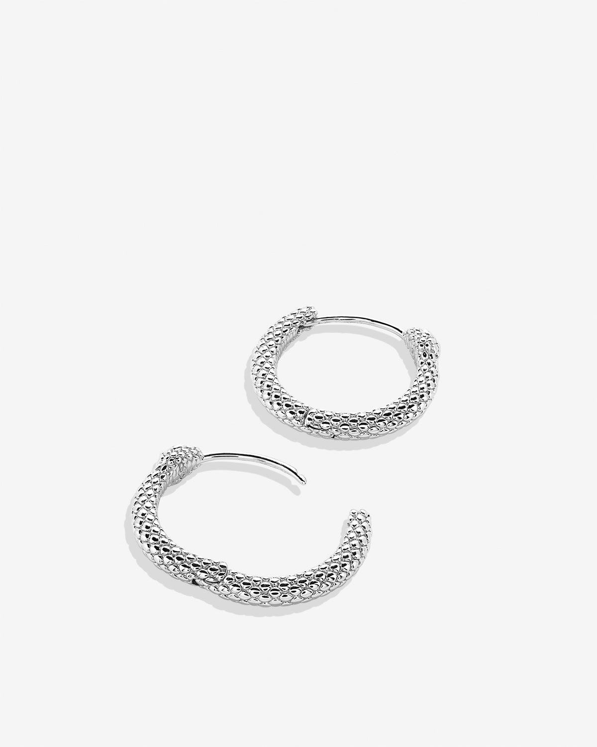 Bryan Anthonys Begin Again Midi Hoops Earrings In Silver