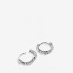 Bryan Anthonys Begin Again Mini Hoop Earrings in Silver