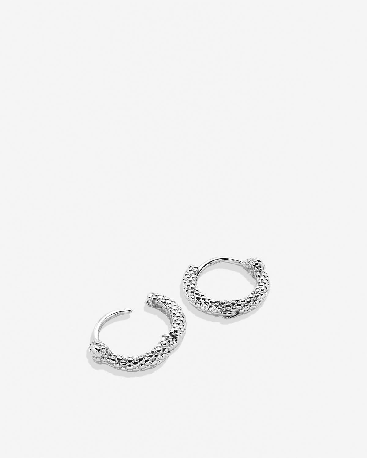 Bryan Anthonys Begin Again Mini Hoop Earrings in Silver