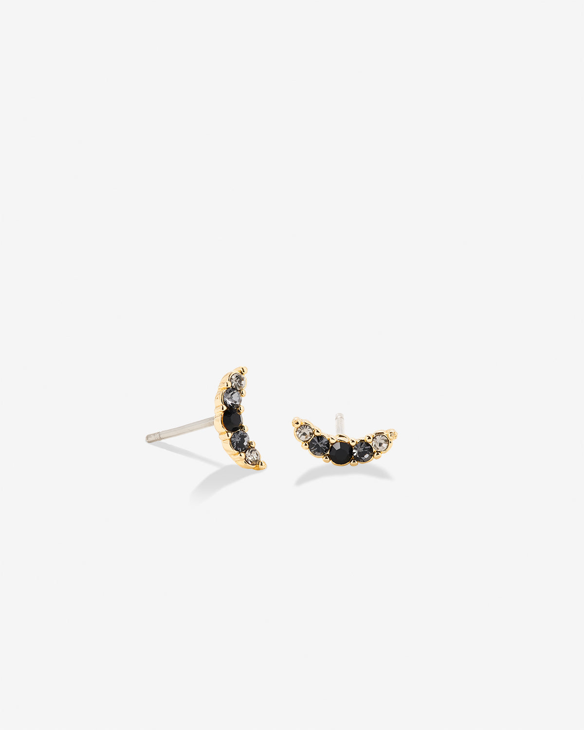 Bryan Anthonys Eclipse Collection Pave Stud Earrings in Gold