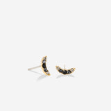 Bryan Anthonys Eclipse Collection Pave Stud Earrings in Gold